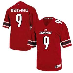 Men Louisville Cardinals Ahmari Huggins-Bruce #9 Player Red Jersey 536275-244