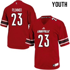 Youth Louisville Cardinals Telly Plummer #23 Official Red Jersey 318246-861