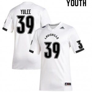 Youth Louisville Cardinals Malachi Yulee #39 College White Jersey 344659-922